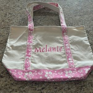 Personalized Melanie canvas bag